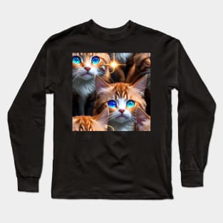 Just a Space Kittens Long Sleeve T-Shirt